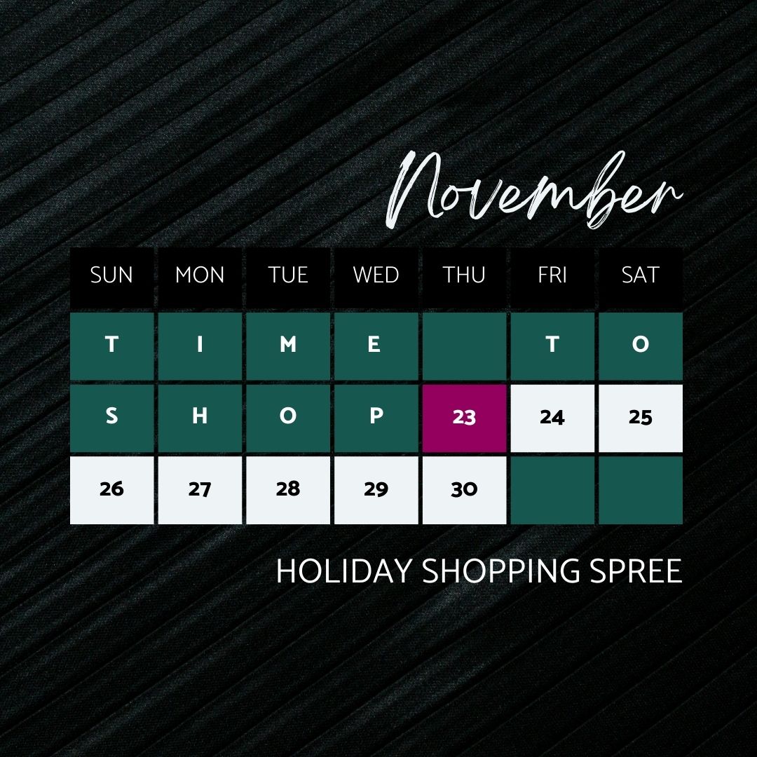 November Shopping Spree
