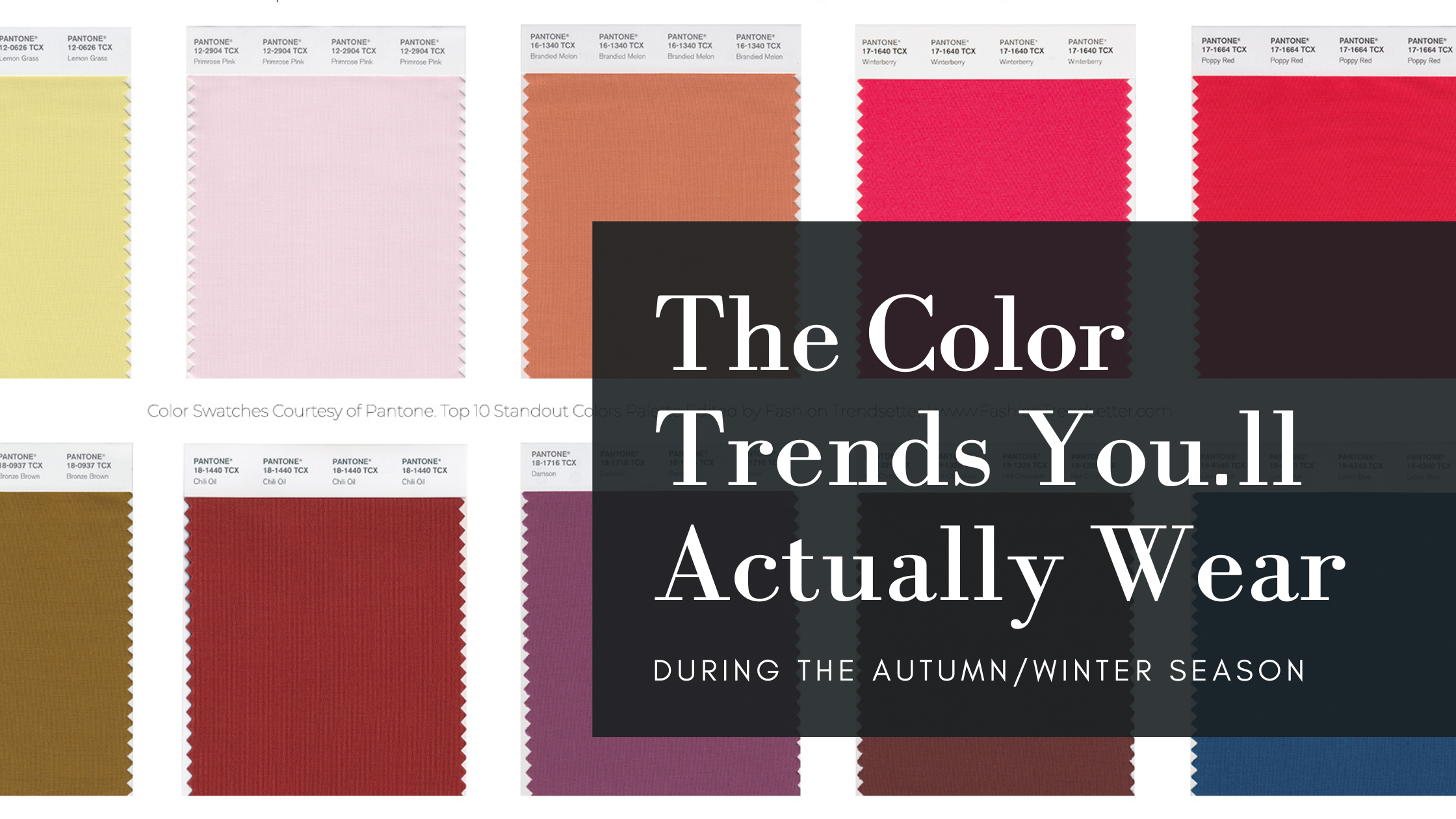 The Color Trends You’ll Actually Wear This Season