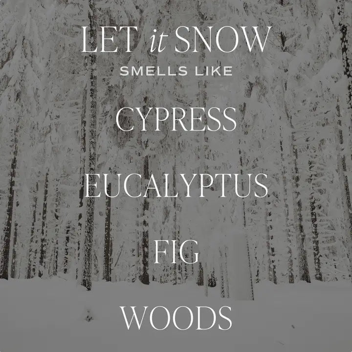 Soy Candle-Let It Snow