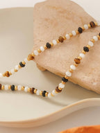 Arrow Non-Tarnish Boho Beaded Necklace- 18K Gold Plated