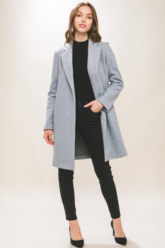 Kallie Coat-Grey