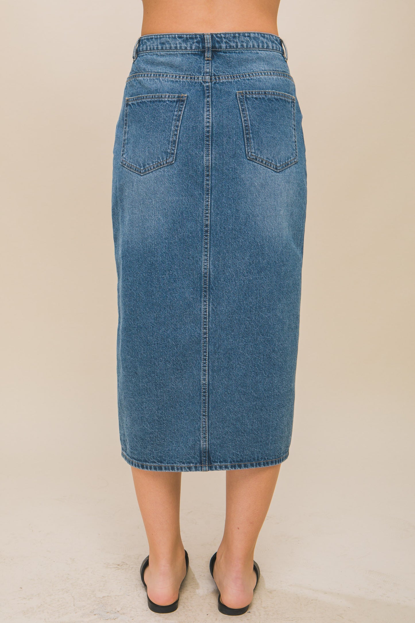 Saylor Denim Skirt-Medium