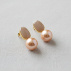 French Vintage Pearl Earrings