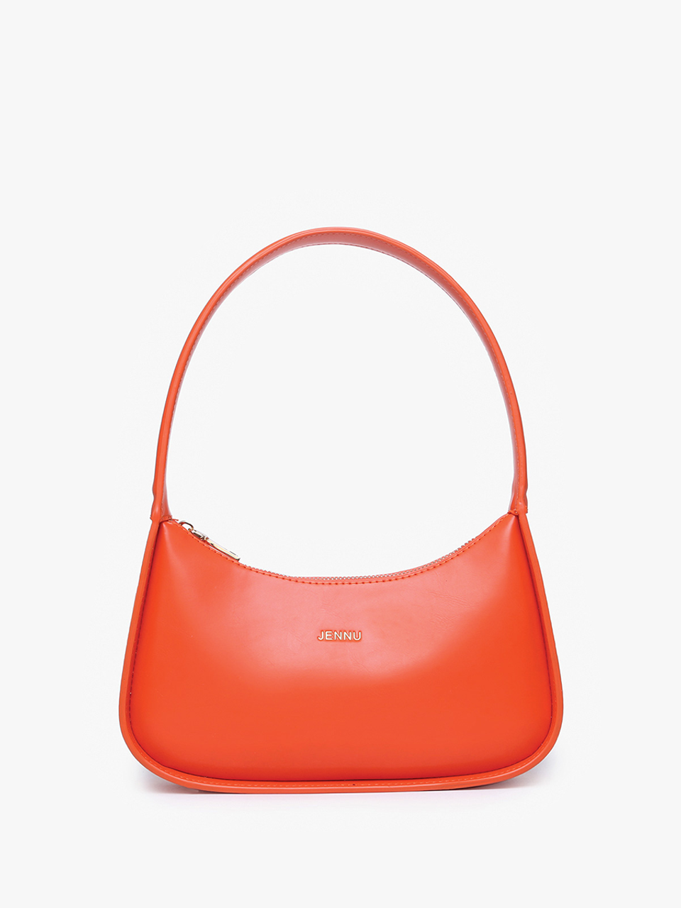 Dublin Structured Shoulder Bag-Orange