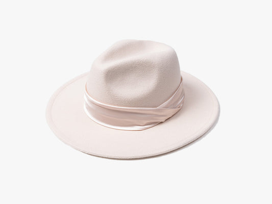 Tilly Fedora with Satin Band