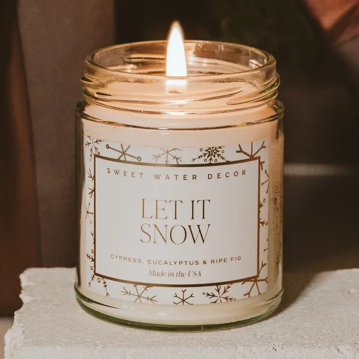 Soy Candle-Let It Snow