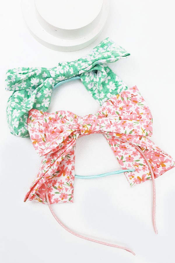 Floral Bow Headband - Erma Jean