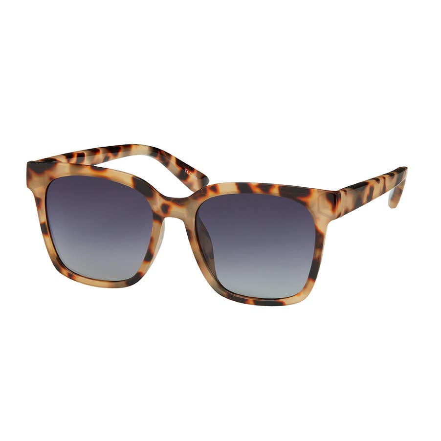 Polarized Square Sunglasses-Multi