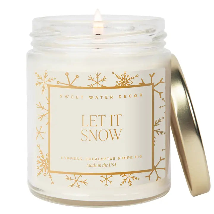 Soy Candle-Let It Snow