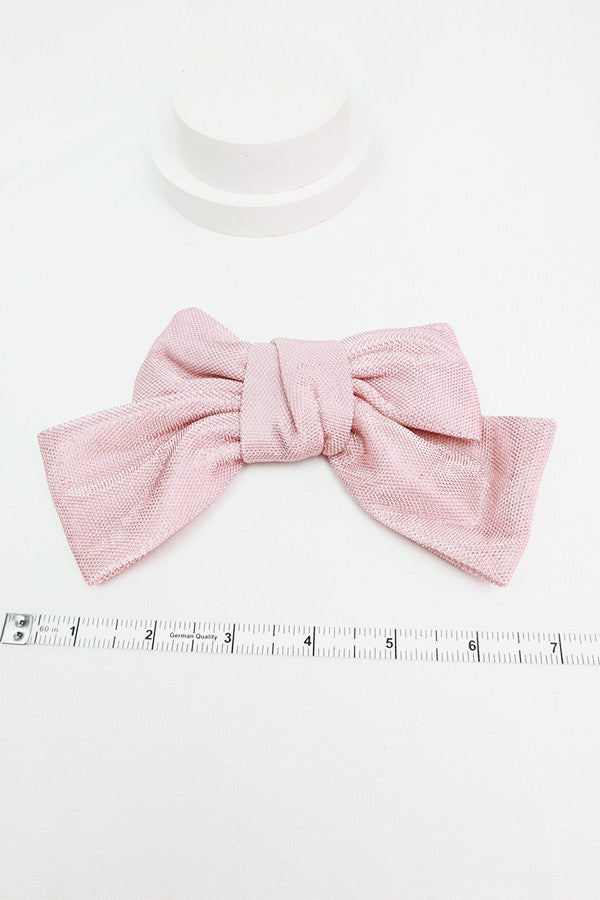 Girl Metallic Bow Clips - Erma Jean