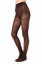 Control Top Tights-Dark Chocolate Opaque