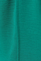 Close-up of hunter green airflow fabric