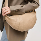 Croissant Shape Crossbody-Natural