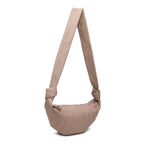 Croissant Shape Crossbody-Natural