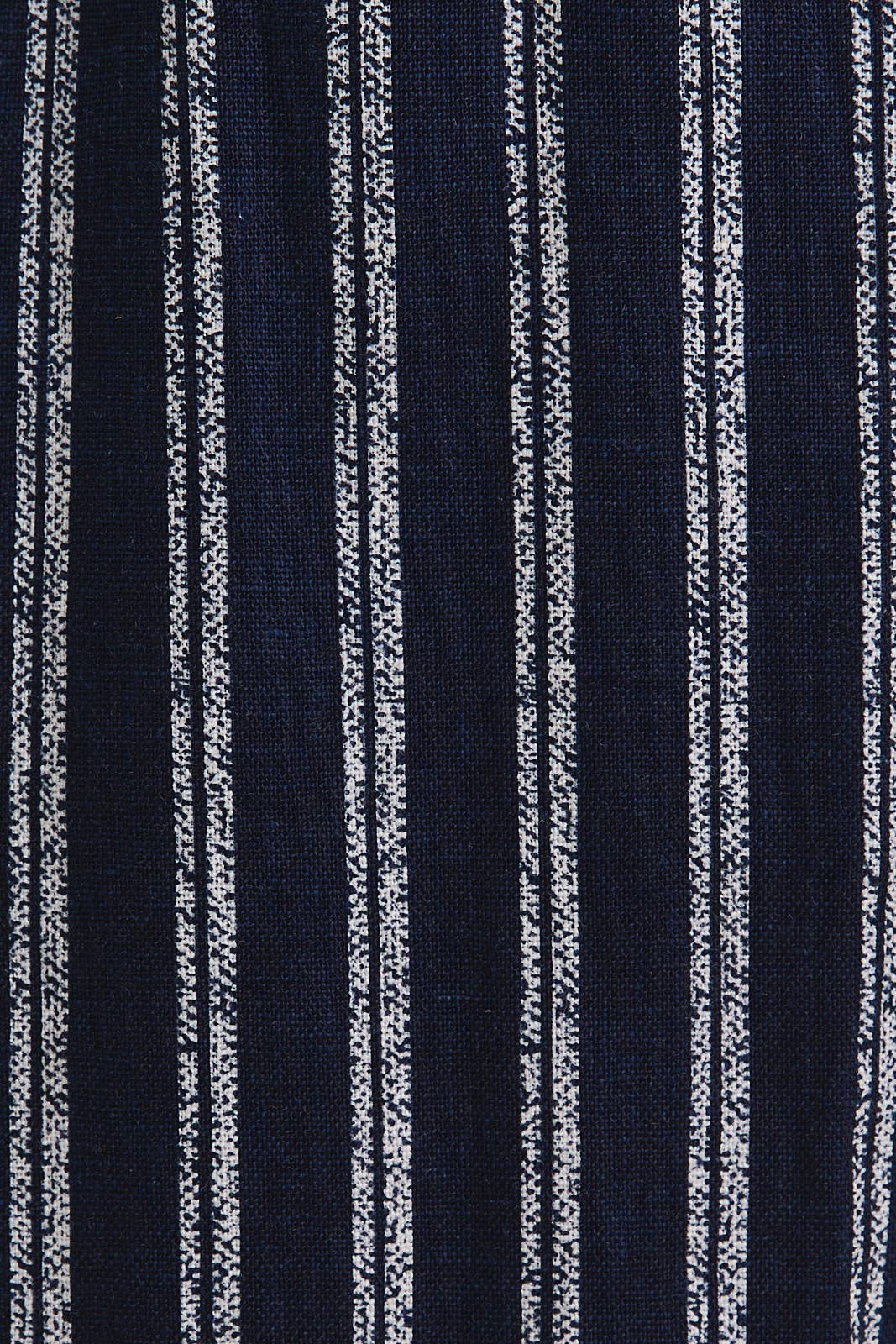 Striped Sleeveless Jumpsuit-Navy