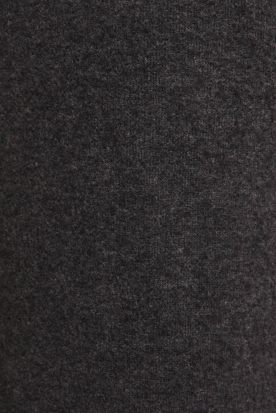 Close-up of heather gray fabric texture