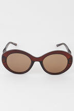 Minimal Round Sunglasses-Multi