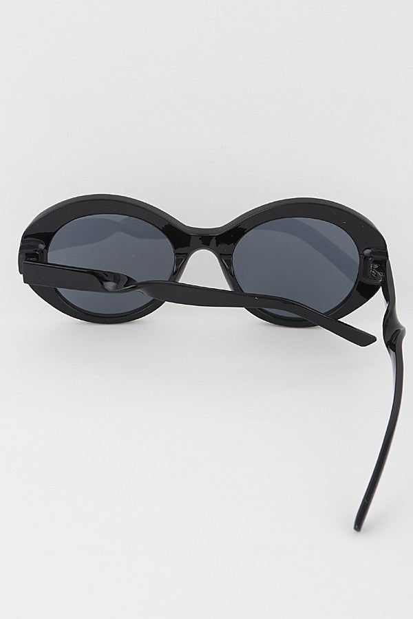 Minimal Round Sunglasses-Multi