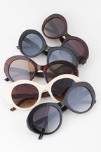 Minimal Round Sunglasses-Multi