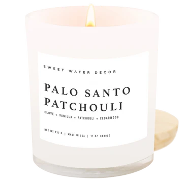 Soy Candle-Palo Santo Patchouli 