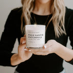 Soy Candle-Palo Santo Patchouli 