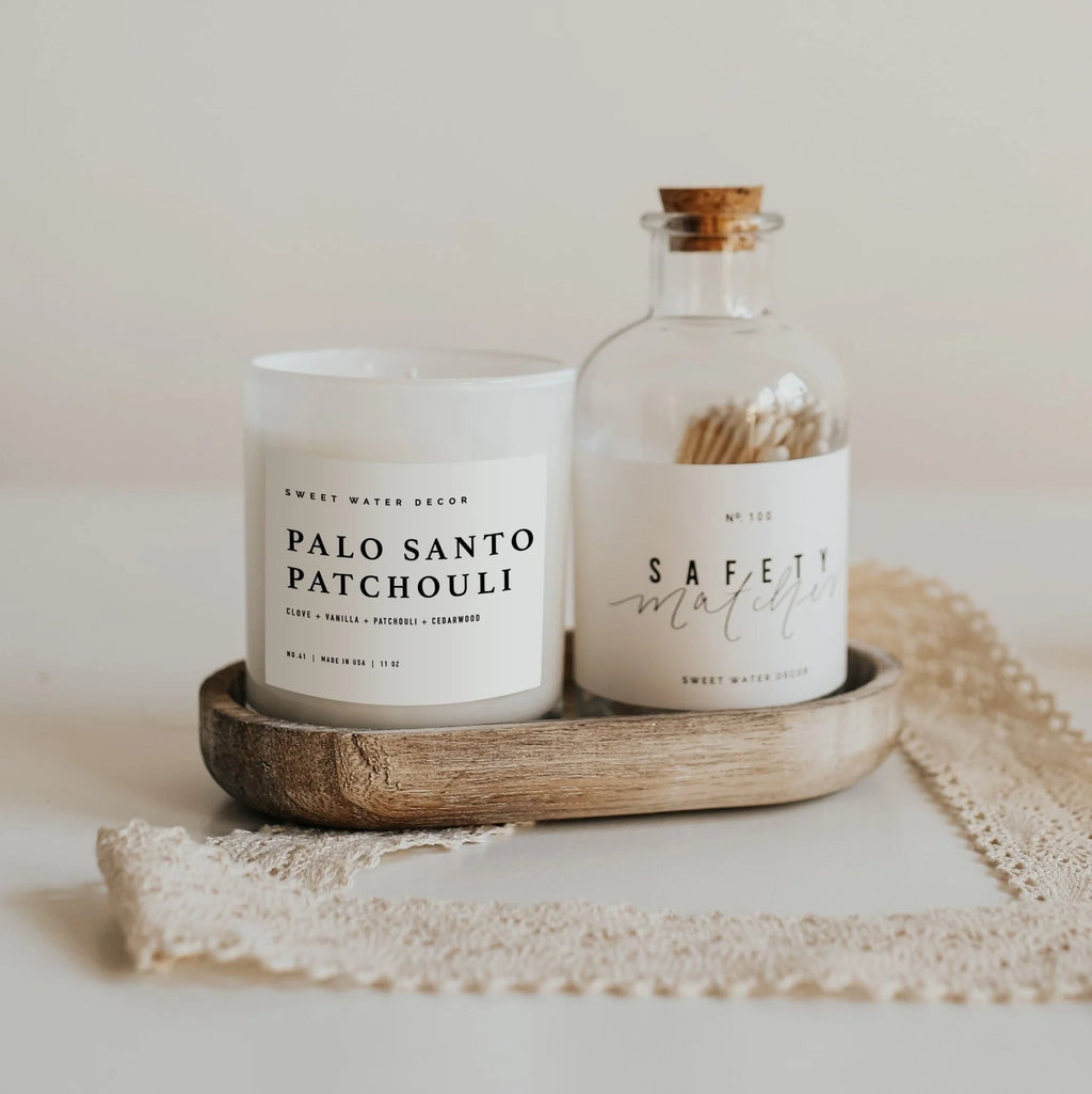 Soy Candle-Palo Santo Patchouli 
