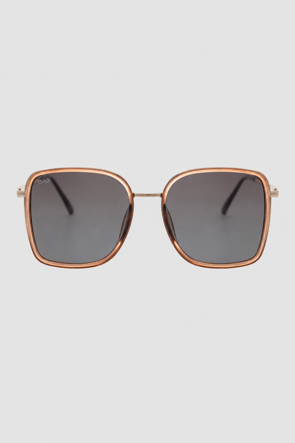 Brown Sunglasses on a white background