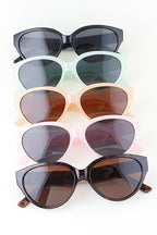Round Cateye Sunglasses-Multi