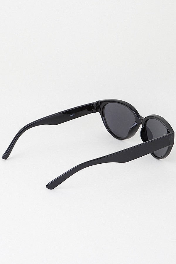 Round Cateye Sunglasses-Multi