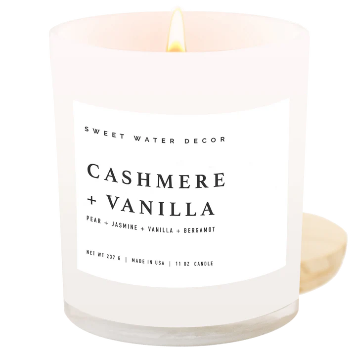 Soy Candle-Cashmere and Vanilla 
