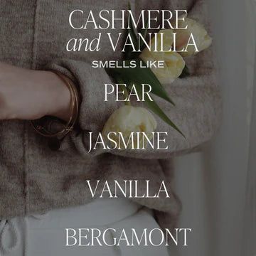 Soy Candle-Cashmere and Vanilla 