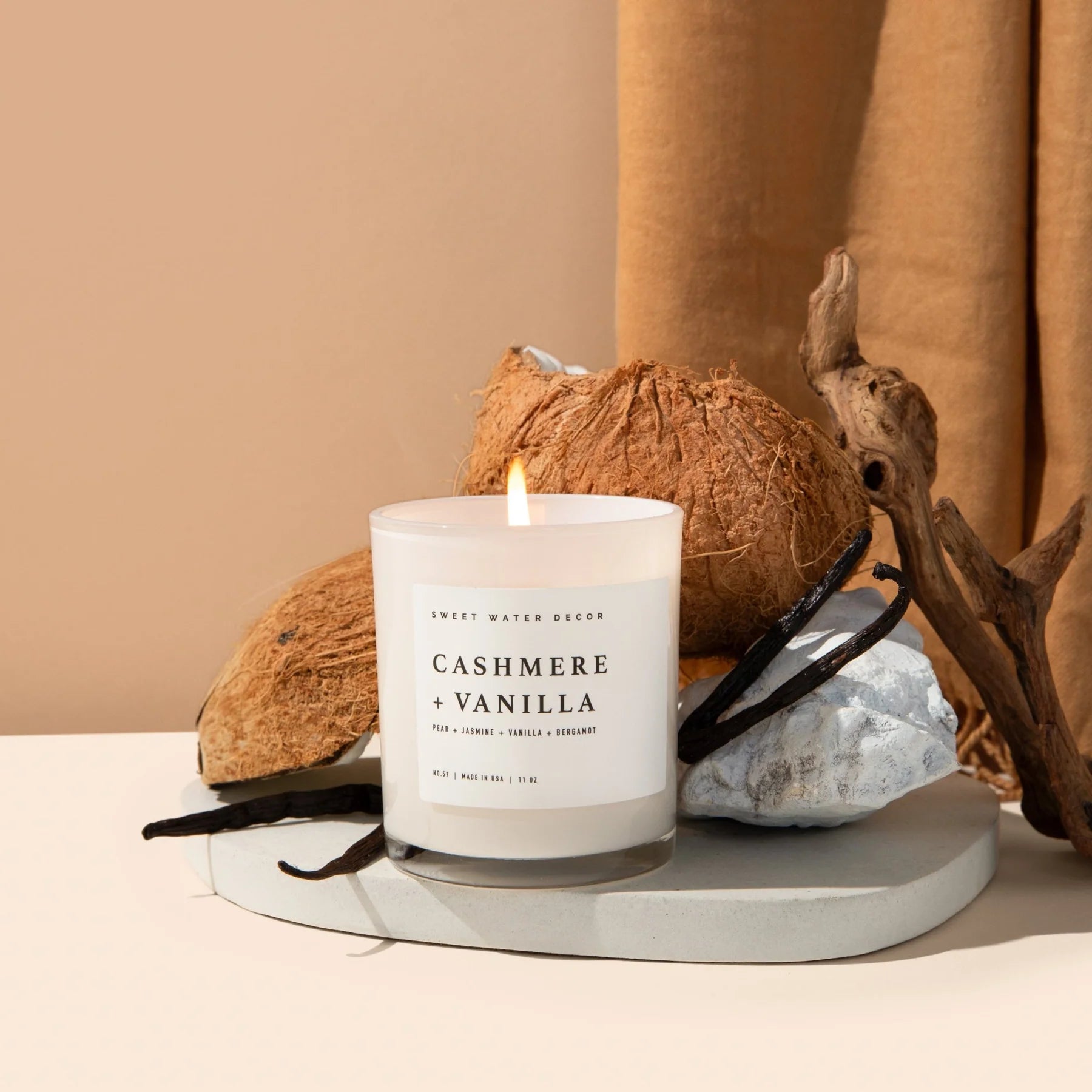 Soy Candle-Cashmere and Vanilla 