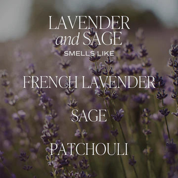 Soy Candle-Lavender + Sage