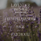 Soy Candle-Lavender + Sage