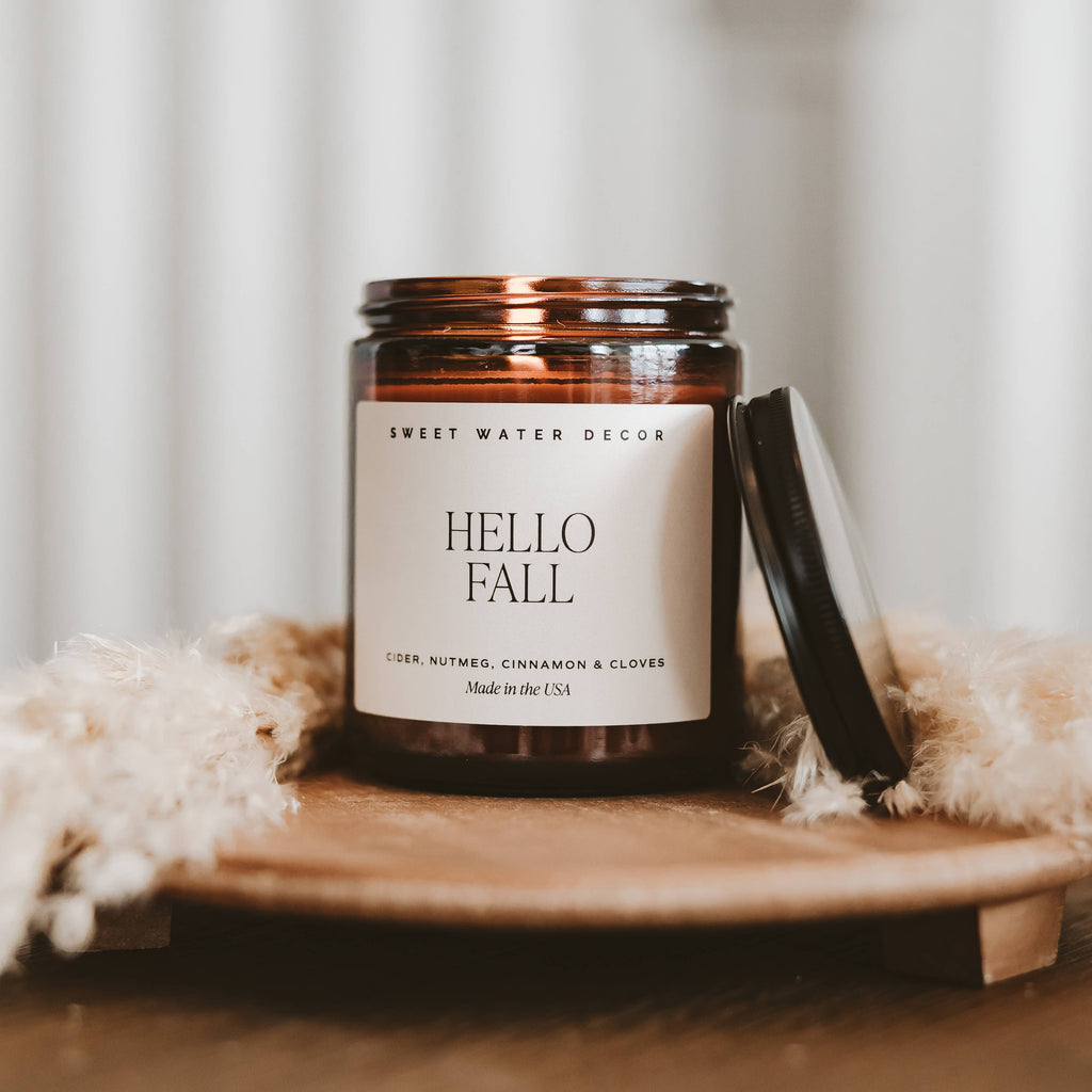 Soy Candle-Hello Fall