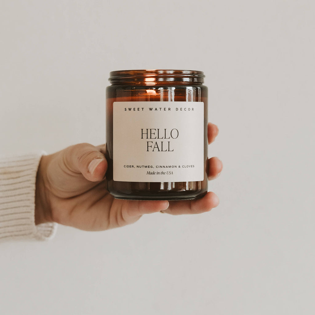 Soy Candle-Hello Fall