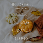Soy Candle-Hello Fall