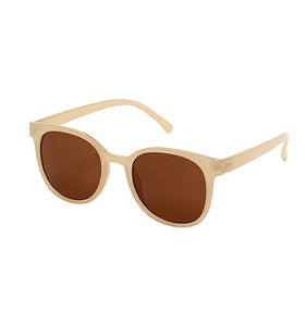 Cream round sunglasses