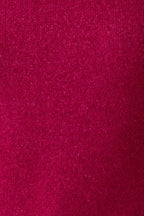 Berry knit sweater fabric sample