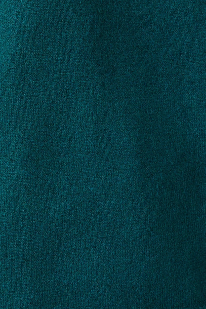Hunter green sweater fabric