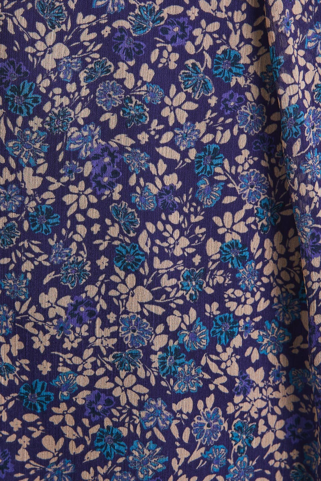 Closeup of floral fabric