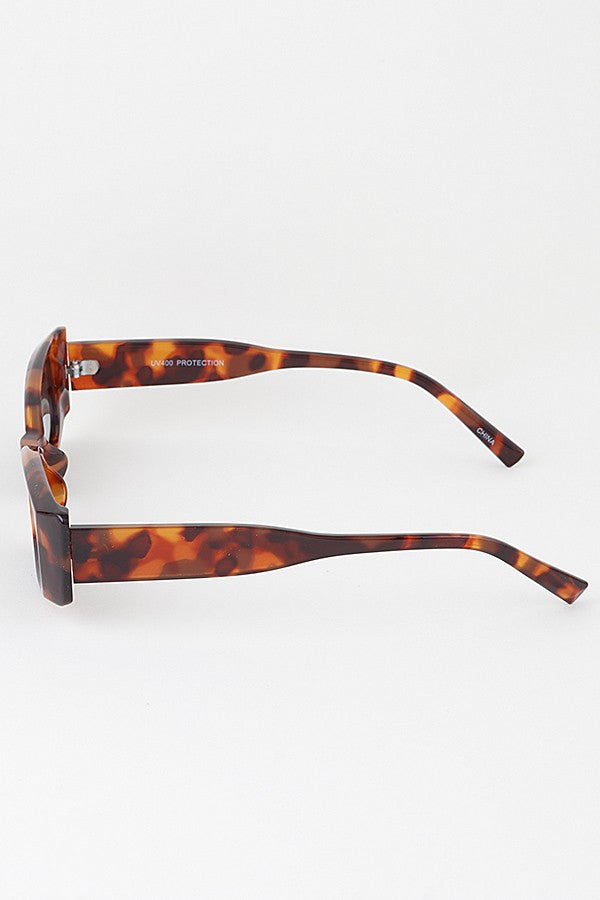 Wide Bar Sunglasses-Multi