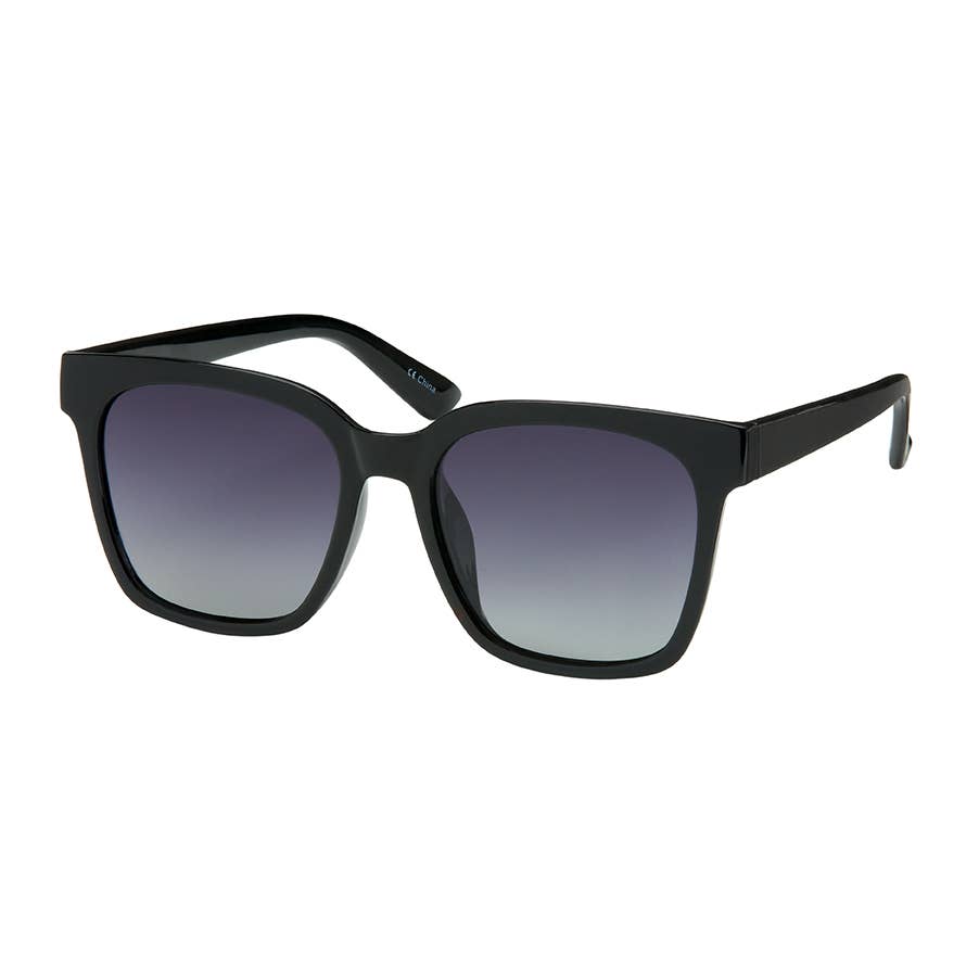 Polarized Square Sunglasses-Multi