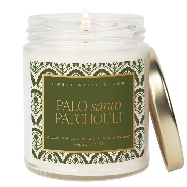 Soy Candle-Palo Santo Patchouli