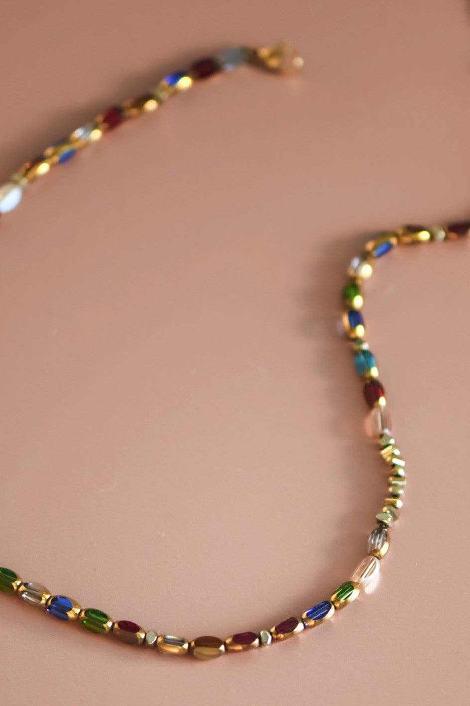18K Gold Plated Waterproof Stainless Steel Chain Necklace - 7245