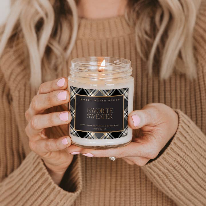 Soy Candle-Favorite Sweater